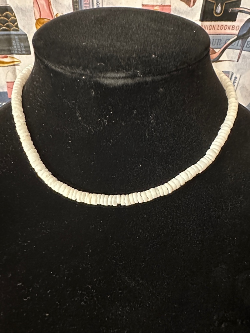 White puka shellChoker Necklace - Women's Jewelry